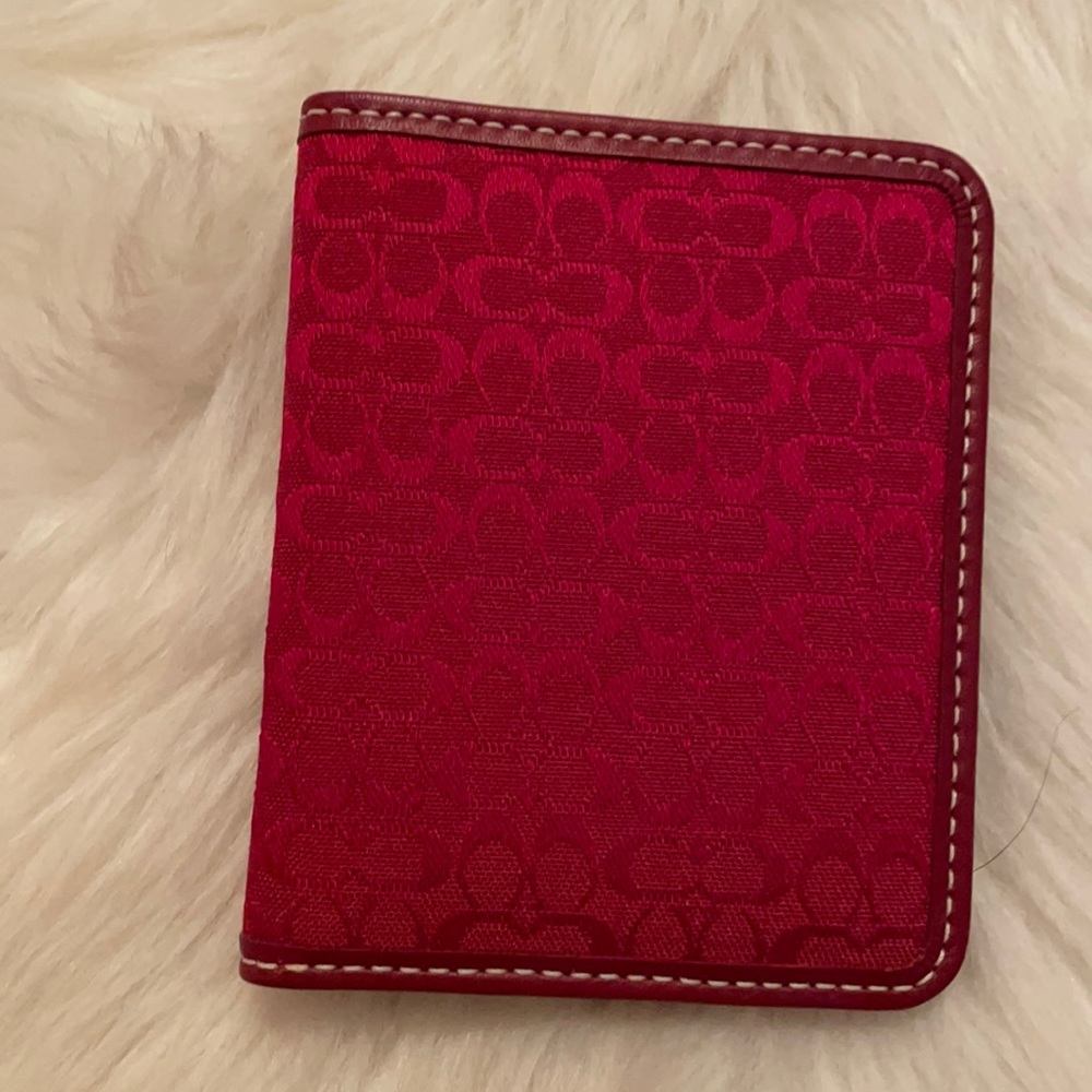 Coach ID card or picture holder wallet
